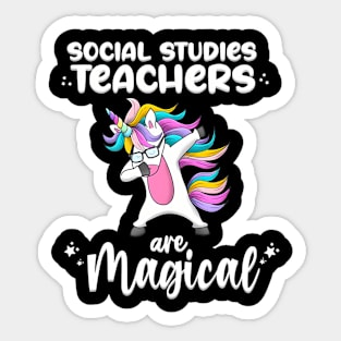 Unicorn  Love School Teacher Magical Sticker